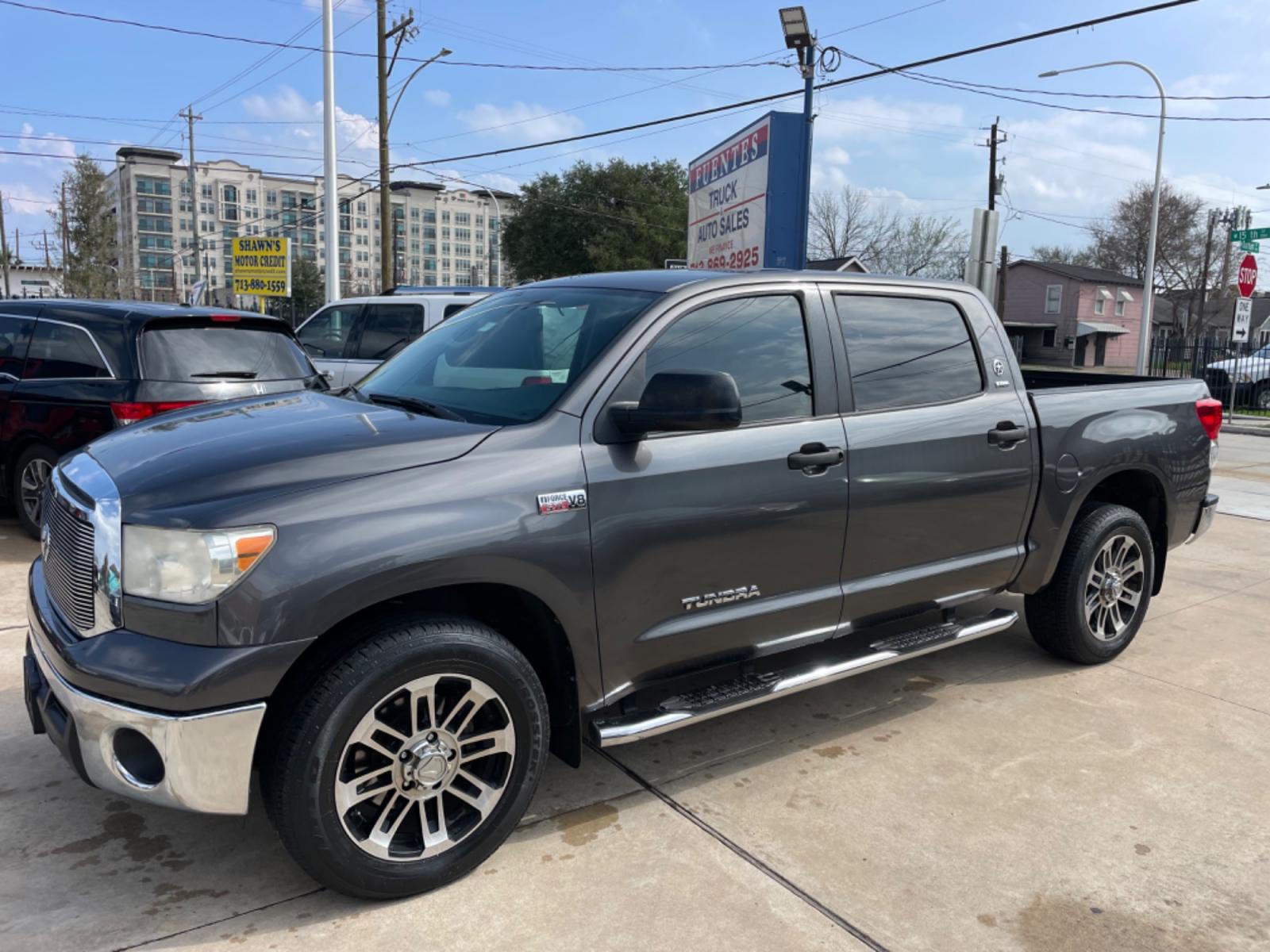 2012 Gray /Silver Toyota Tundra (5TFEY5F17CX) , located at 1501 West 15th St., Houston, 77008, (713) 869-2925, 29.797941, -95.411789 - Photo #0